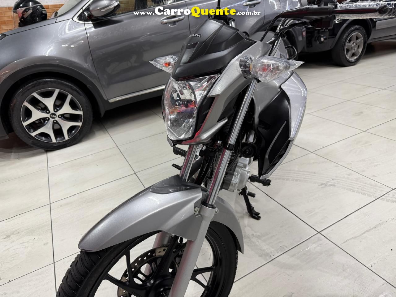HONDA   CG 160 FAN FLEX   PRATA 2023 160 FLEX - Loja