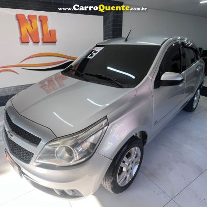 CHEVROLET   AGILE LTZ 1.4 MPFI 8V FLEXPOWER 5P   PRATA 2013 1.4 FLEX