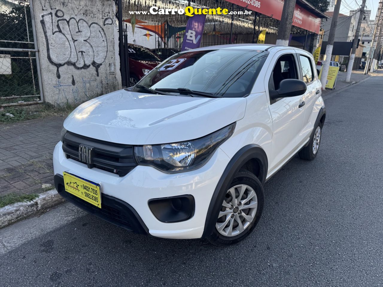 FIAT   MOBI LIKE 1.0 FIRE FLEX 5P.   BRANCO 2023 1.0 FLEX - Loja