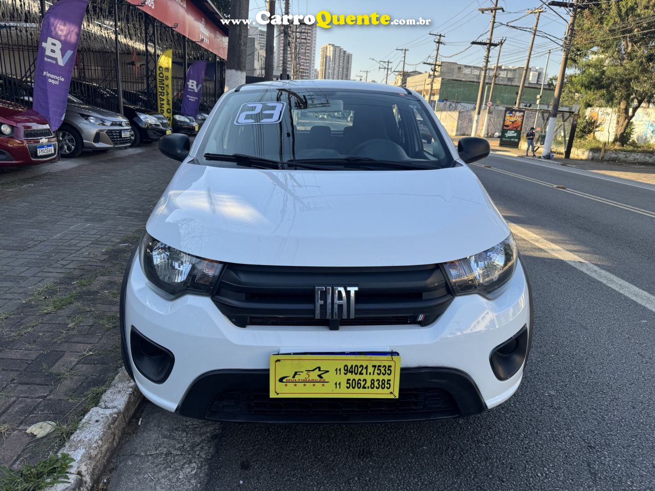 FIAT   MOBI LIKE 1.0 FIRE FLEX 5P.   BRANCO 2023 1.0 FLEX - Loja