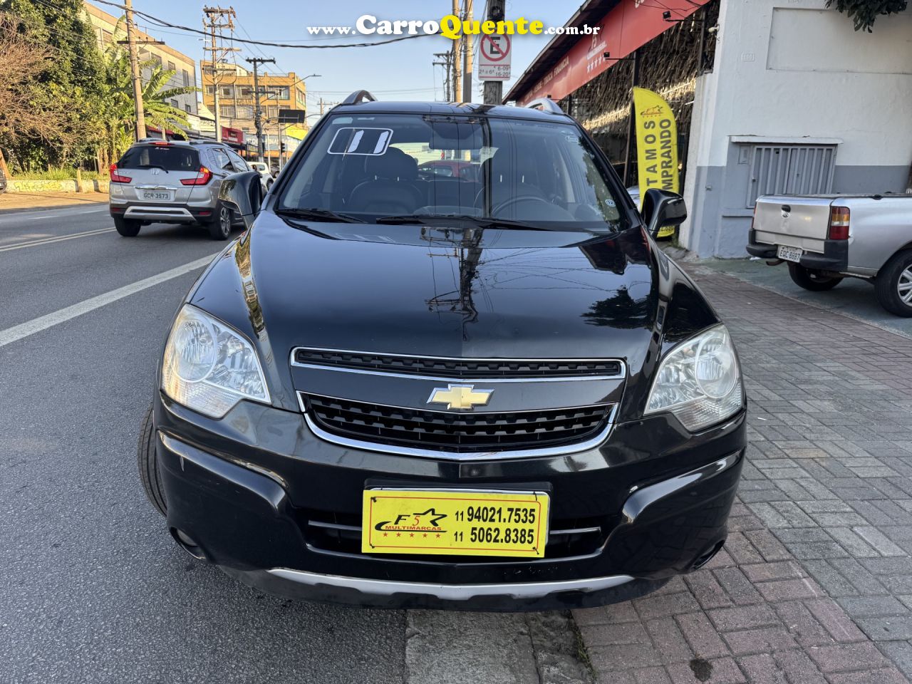 CHEVROLET   CAPTIVA SPORT FWD 2.4 16V 171185CV   PRETO 2011 ' GASOLINA - Loja