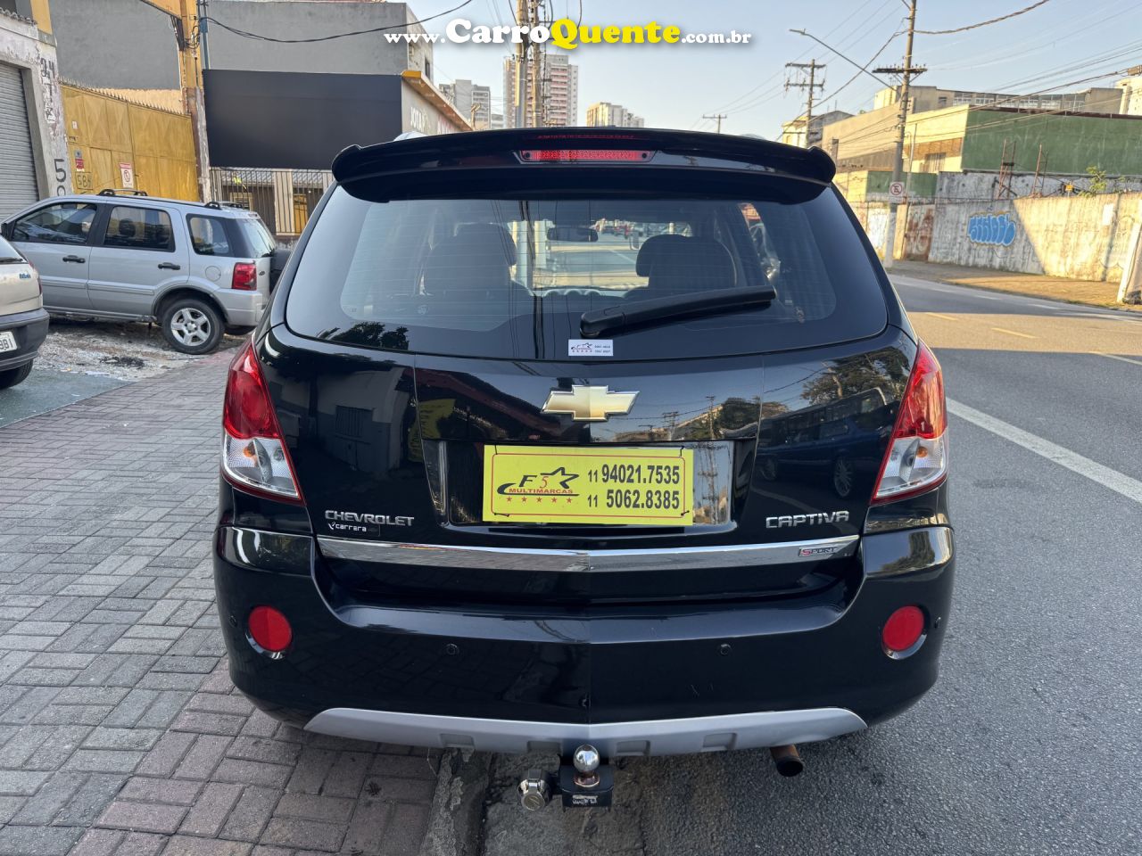 CHEVROLET   CAPTIVA SPORT FWD 2.4 16V 171185CV   PRETO 2011 ' GASOLINA - Loja