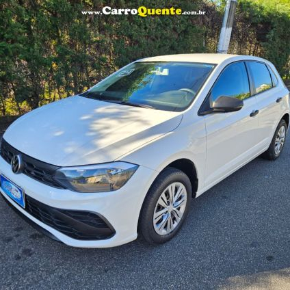 VOLKSWAGEN   POLO TRACK 1.0 FLEX 12V 5P   BRANCO 2024 1.0 FLEX