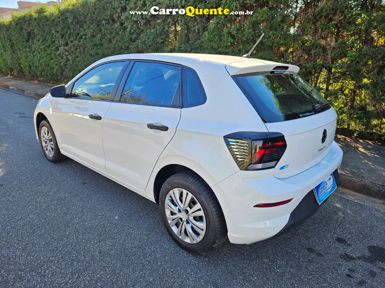 VOLKSWAGEN   POLO TRACK 1.0 FLEX 12V 5P   BRANCO 2024 1.0 FLEX - Loja