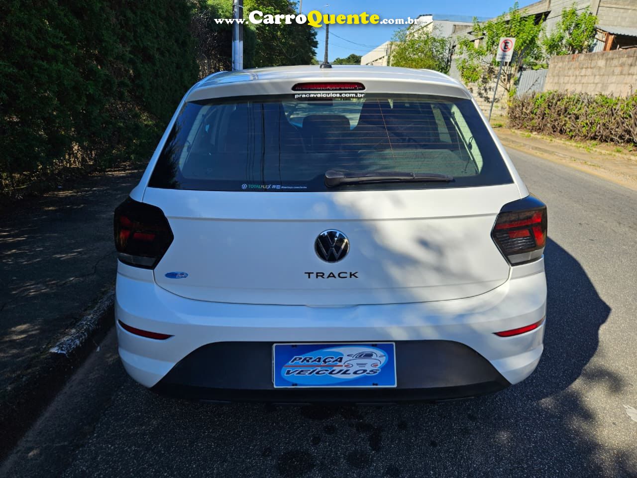 VOLKSWAGEN   POLO TRACK 1.0 FLEX 12V 5P   BRANCO 2024 1.0 FLEX - Loja