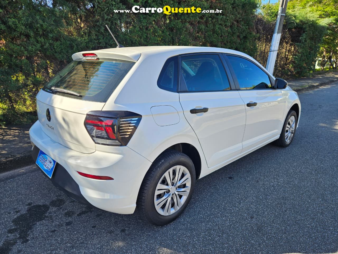 VOLKSWAGEN   POLO TRACK 1.0 FLEX 12V 5P   BRANCO 2024 1.0 FLEX - Loja