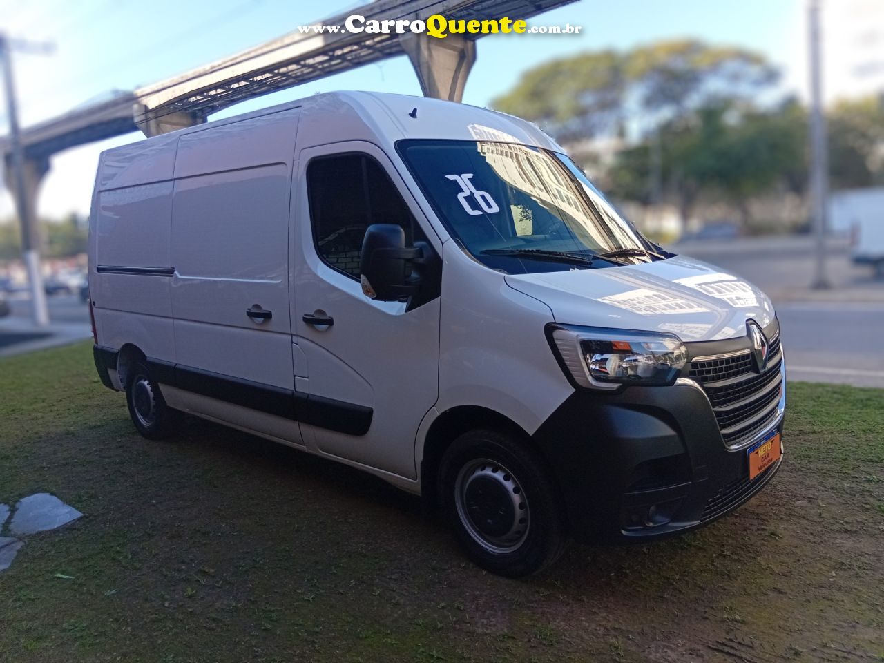 RENAULT   MASTER 2.3 DCI GRAND FURGÃO16V DIESEL   BRANCO 2026 2.3 DIESEL - Loja