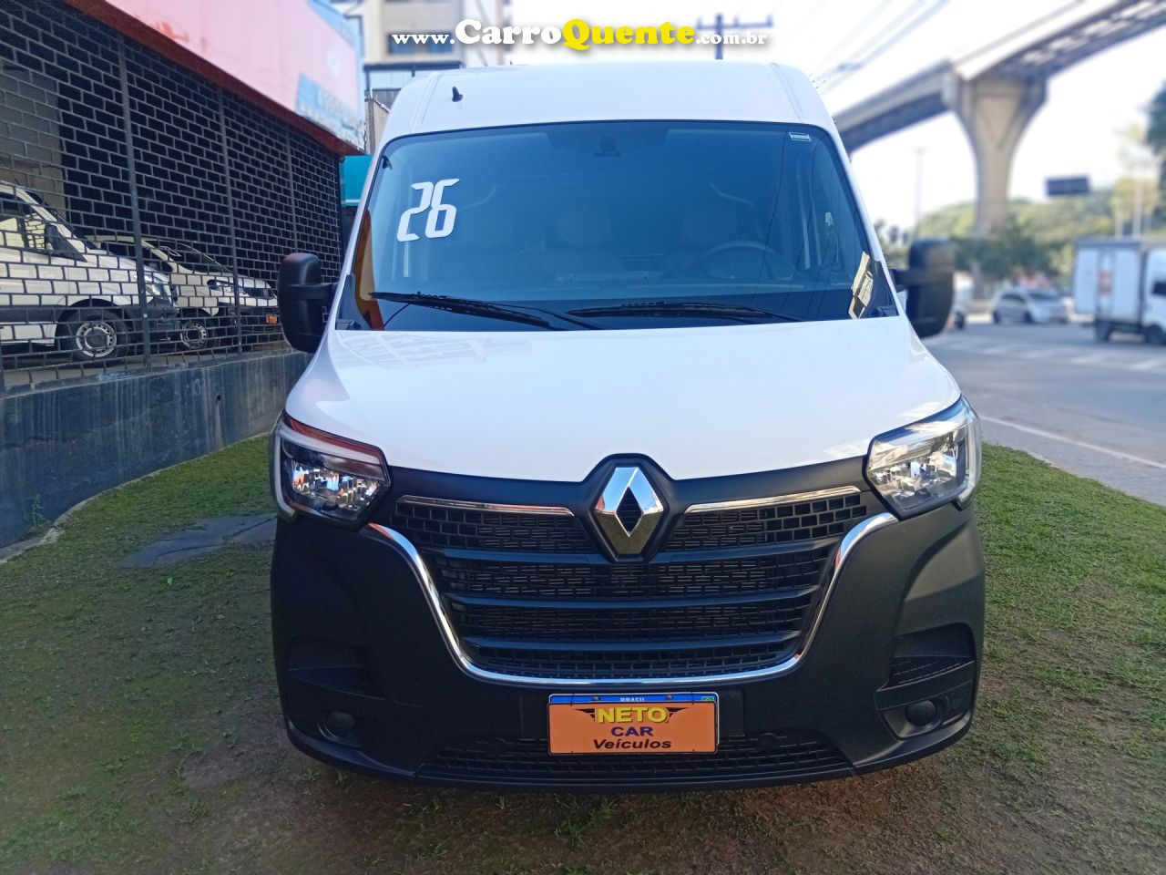 RENAULT   MASTER 2.3 DCI GRAND FURGÃO16V DIESEL   BRANCO 2026 2.3 DIESEL - Loja