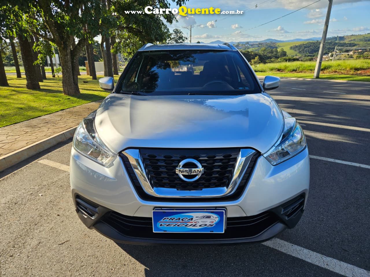 NISSAN   KICKS S 1.6 16V FLEX 5P AUT.   PRATA 2018 1.6 FLEX - Loja