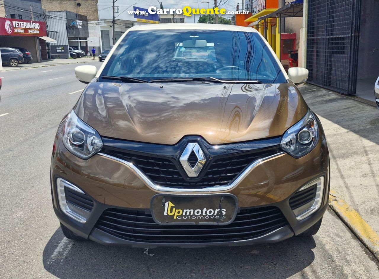RENAULT   CAPTUR LIFE 1.6 16V FLEX 5P AUT.   MARROM 2019 1.6 FLEX - Loja