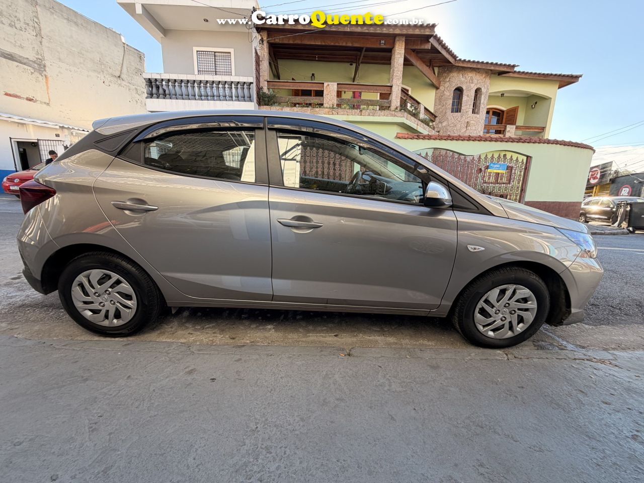 HYUNDAI   HB20 SENSE PLUS1.0 FLEX 12V MEC.   CINZA 2024 1,0 FLEX - Loja