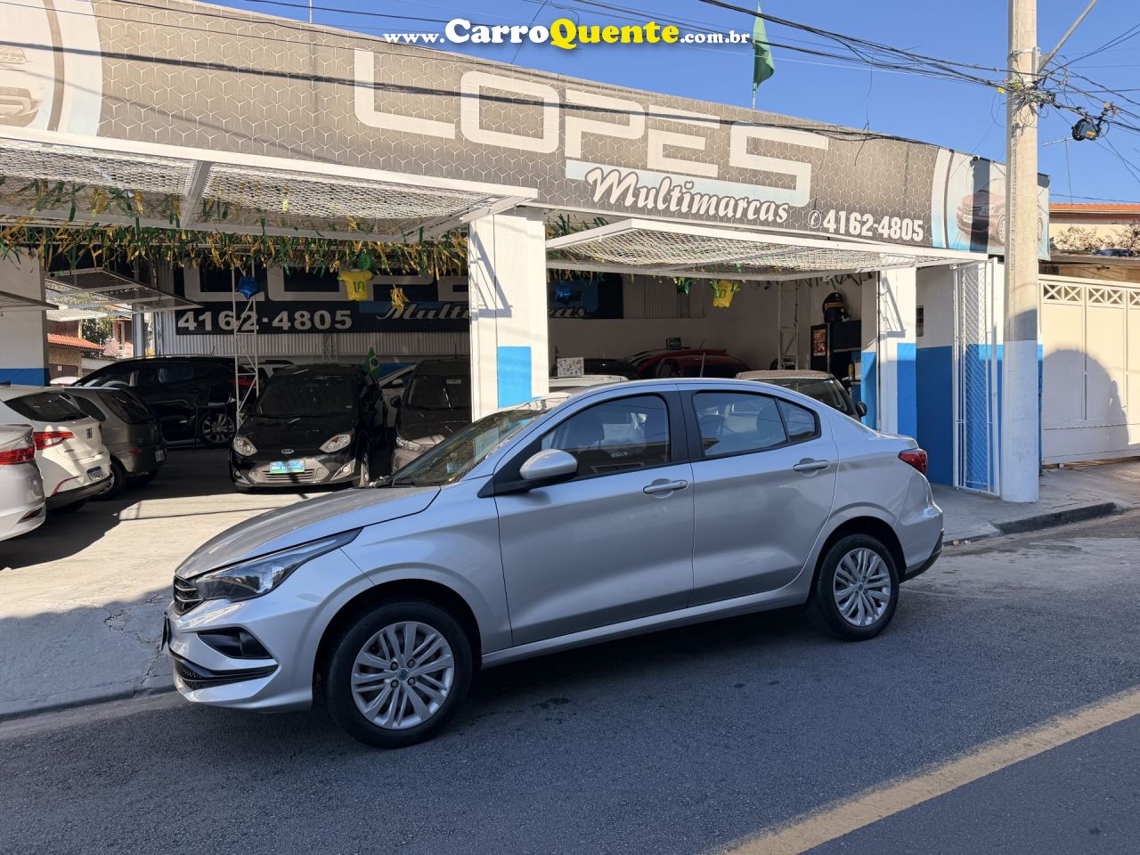 FIAT   CRONOS DRIVE 1.0 6V FLEX   PRATA 2024 1.0 FLEX - Loja