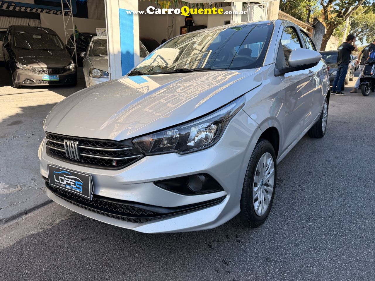 FIAT   CRONOS DRIVE 1.0 6V FLEX   PRATA 2024 1.0 FLEX - Loja