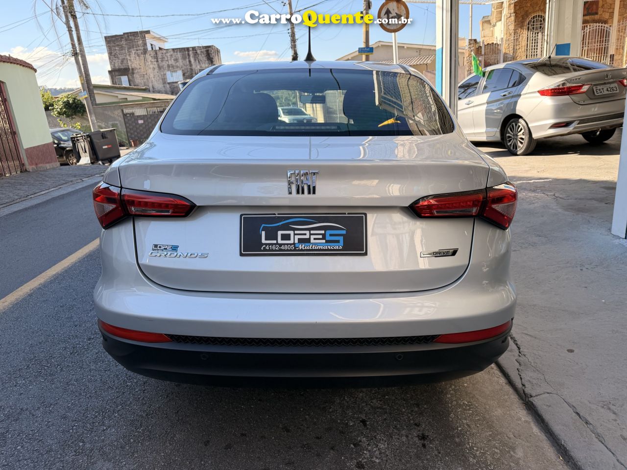 FIAT   CRONOS DRIVE 1.0 6V FLEX   PRATA 2024 1.0 FLEX - Loja