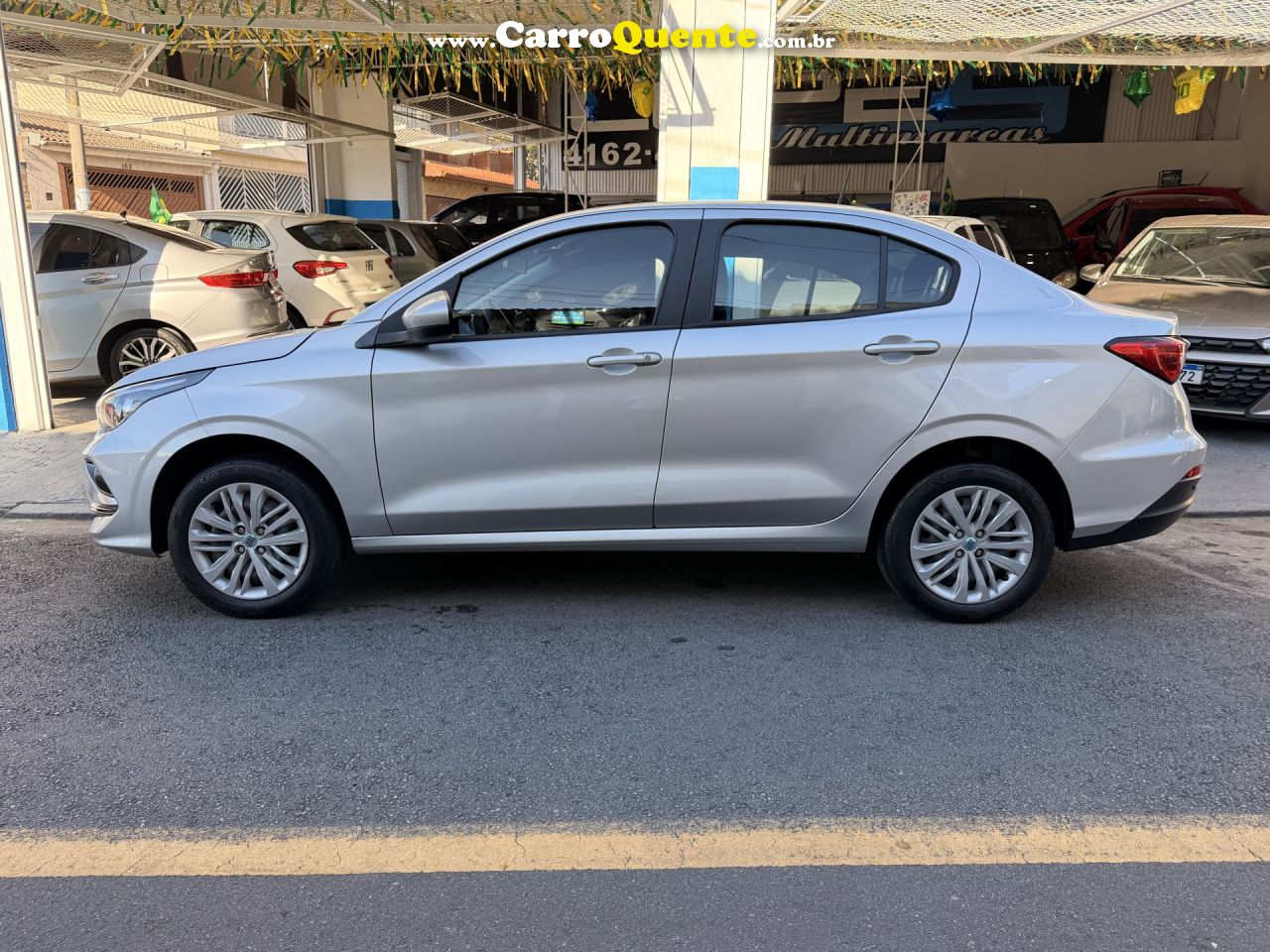 FIAT   CRONOS DRIVE 1.0 6V FLEX   PRATA 2024 1.0 FLEX - Loja