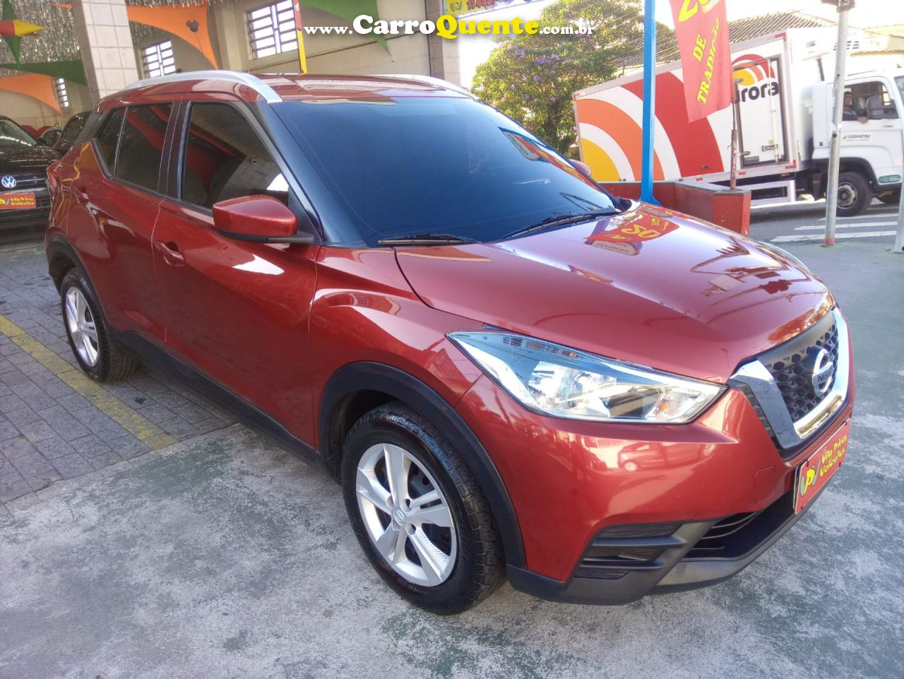 NISSAN   KICKS S DIRECT 1.6 16V FLEX 5P AUT.   VERMELHO 2019 1.6 FLEX - Loja