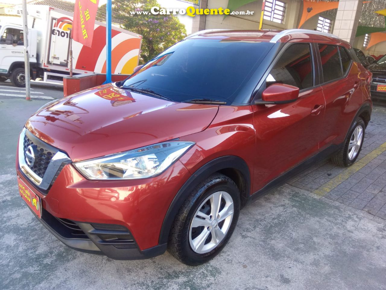 NISSAN   KICKS S DIRECT 1.6 16V FLEX 5P AUT.   VERMELHO 2019 1.6 FLEX - Loja