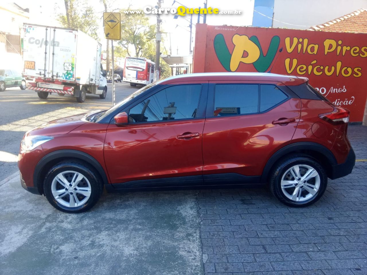 NISSAN   KICKS S DIRECT 1.6 16V FLEX 5P AUT.   VERMELHO 2019 1.6 FLEX - Loja