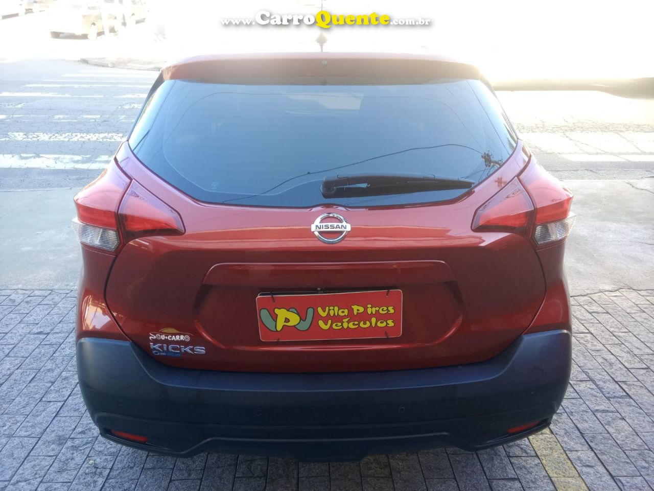 NISSAN   KICKS S DIRECT 1.6 16V FLEX 5P AUT.   VERMELHO 2019 1.6 FLEX - Loja