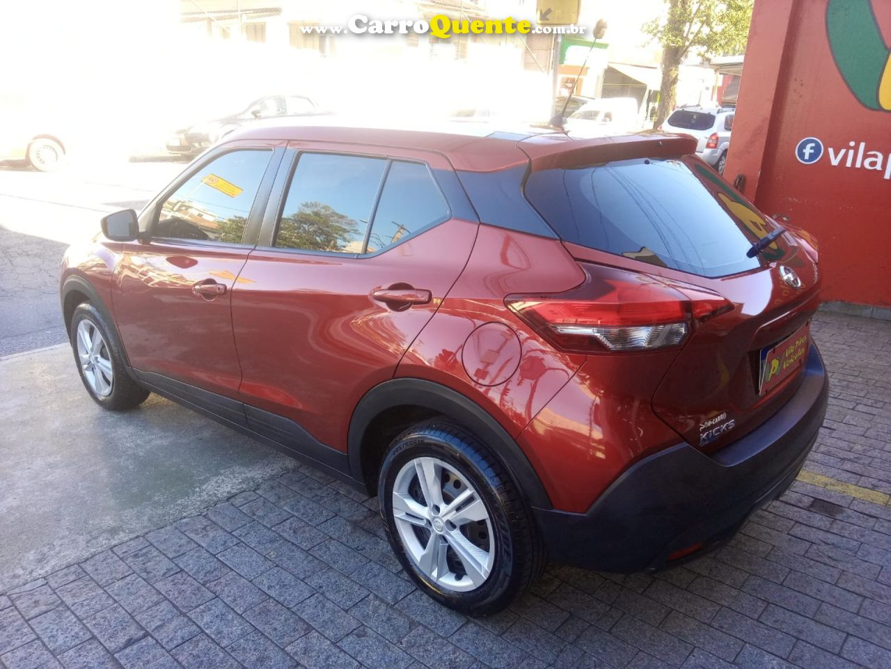 NISSAN   KICKS S DIRECT 1.6 16V FLEX 5P AUT.   VERMELHO 2019 1.6 FLEX - Loja