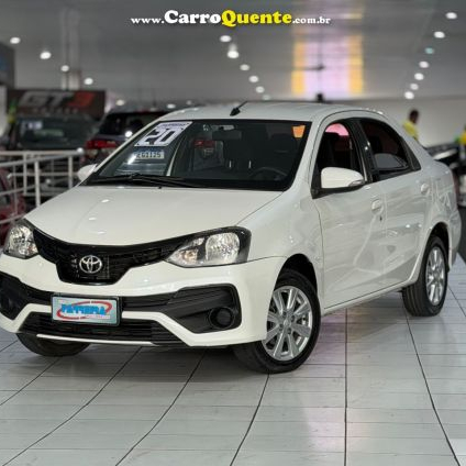 TOYOTA ETIOS 1.5 X PLUS SEDAN 16V 2020