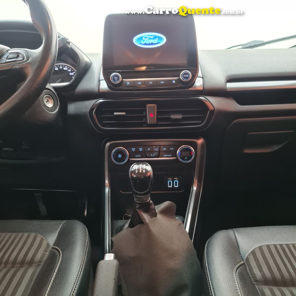FORD   ECOSPORT FREESTYLE 1.5 12V FLEX 5P MEC.   BRANCO 2018 1.5 FLEX - Loja
