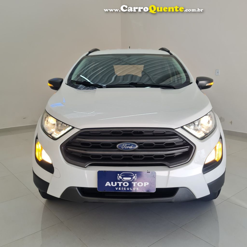 FORD   ECOSPORT FREESTYLE 1.5 12V FLEX 5P MEC.   BRANCO 2018 1.5 FLEX - Loja