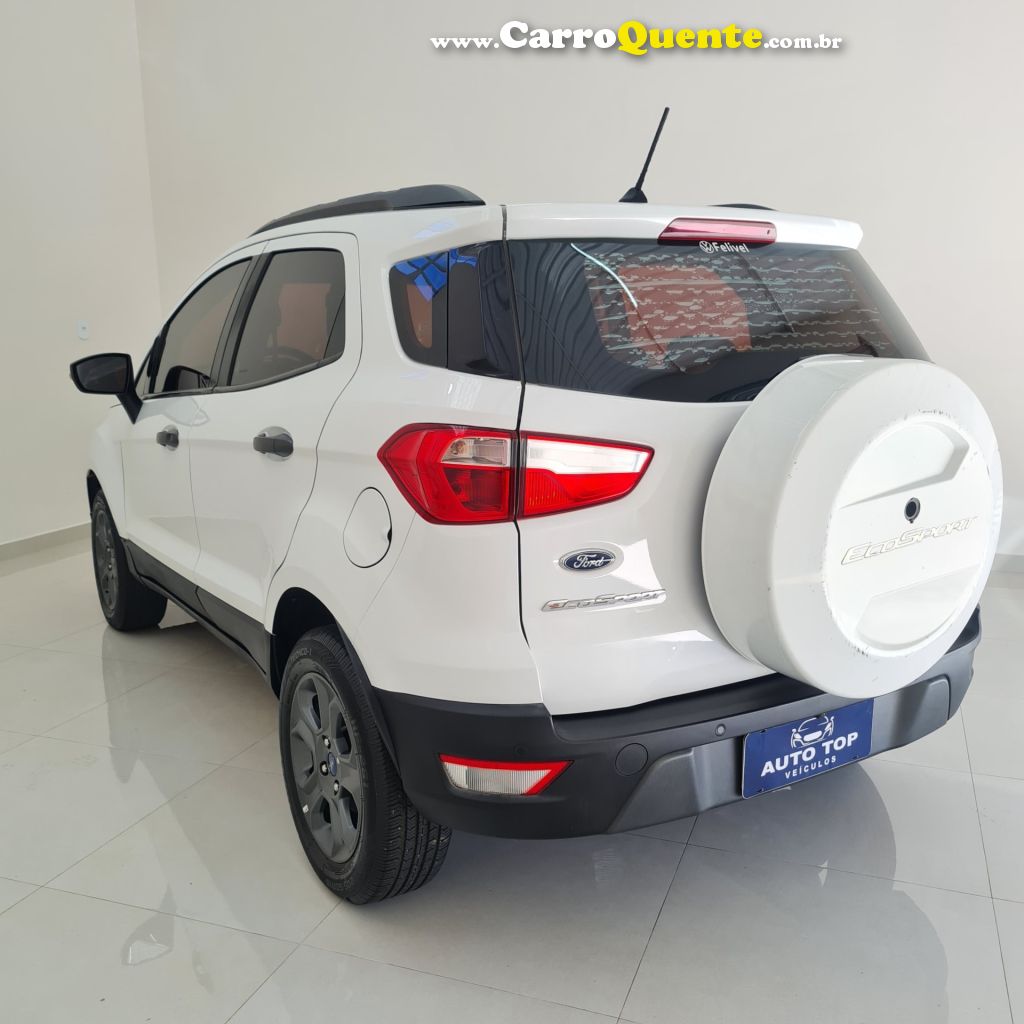FORD   ECOSPORT FREESTYLE 1.5 12V FLEX 5P MEC.   BRANCO 2018 1.5 FLEX - Loja