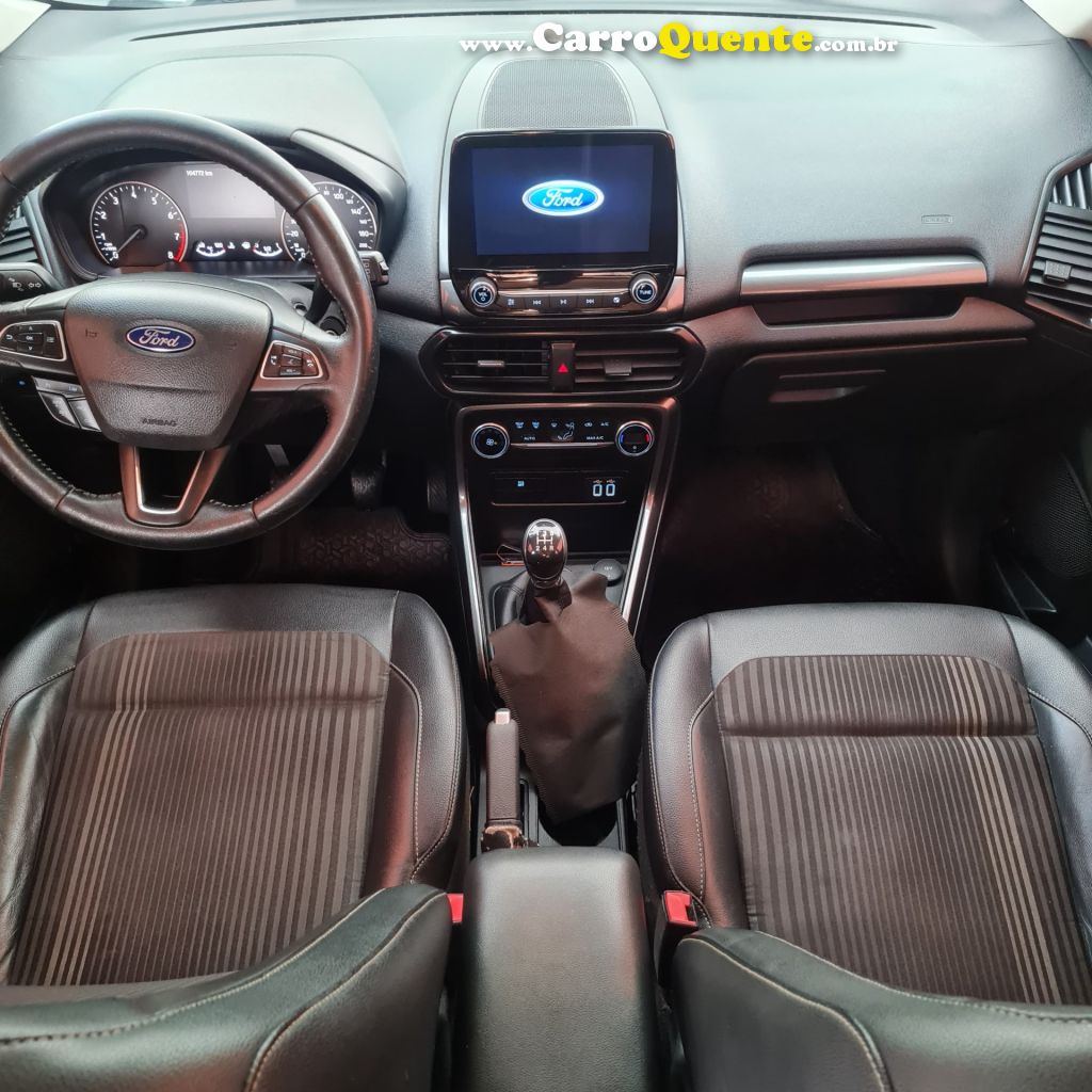 FORD   ECOSPORT FREESTYLE 1.5 12V FLEX 5P MEC.   BRANCO 2018 1.5 FLEX - Loja
