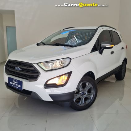 FORD   ECOSPORT FREESTYLE 1.5 12V FLEX 5P MEC.   BRANCO 2018 1.5 FLEX