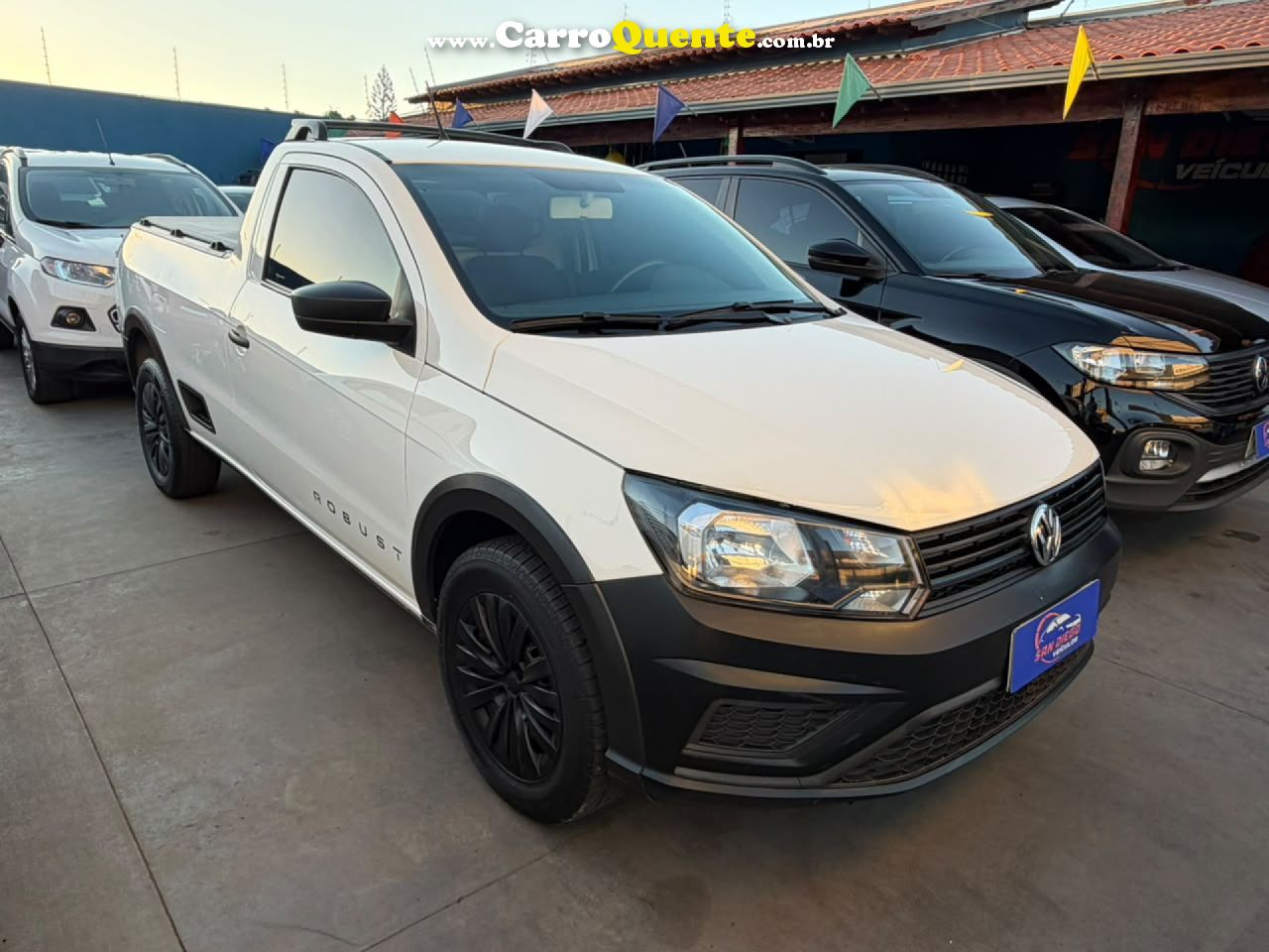 VOLKSWAGEN   SAVEIRO ROBUST 1.6 TOTAL FLEX 8V   BRANCO 2023 1.6 FLEX - Loja