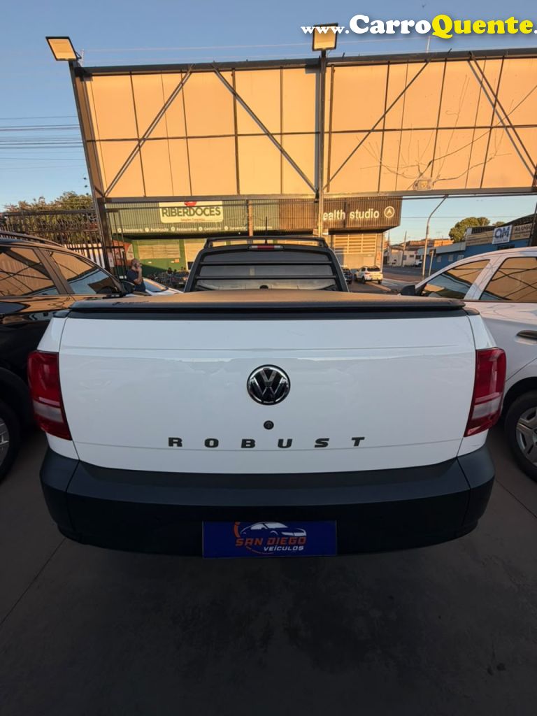 VOLKSWAGEN   SAVEIRO ROBUST 1.6 TOTAL FLEX 8V   BRANCO 2023 1.6 FLEX - Loja