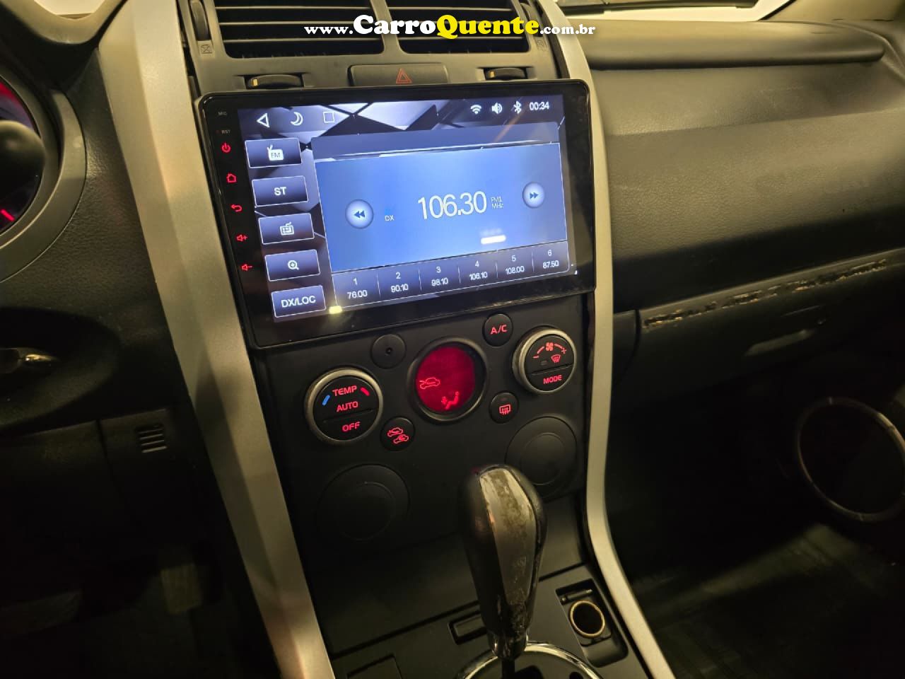 SUZUKI   GRAND VITARA 2.0 16V 4X24X4 5P AUT.   CINZA 2014 2.0 GASOLINA - Loja
