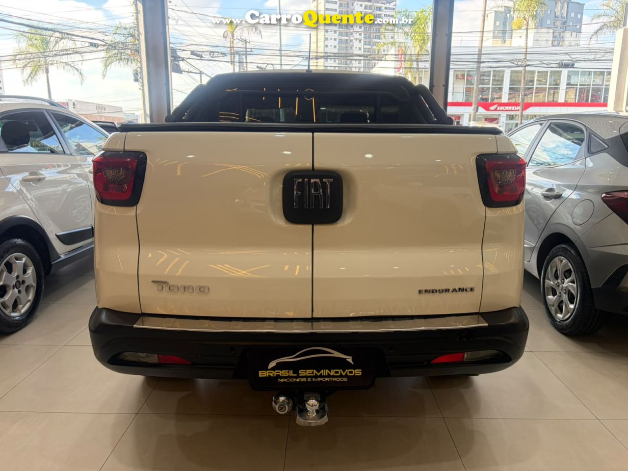 FIAT   TORO ENDURANCE 1.8 16V FLEX AUT.   BRANCO 2021 1.8 FLEX - Loja