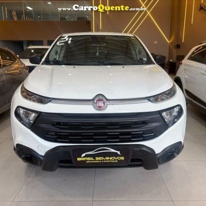 FIAT   TORO ENDURANCE 1.8 16V FLEX AUT.   BRANCO 2021 1.8 FLEX