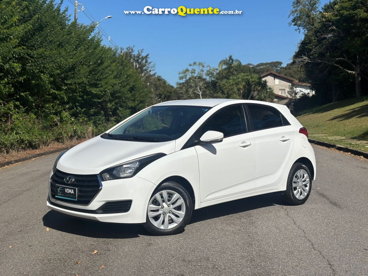 HYUNDAI   HB20 C.C.PLUSC.STYLE 1.6 FLEX 16V MEC.   BRANCO 2017 1.6 FLEX - Loja