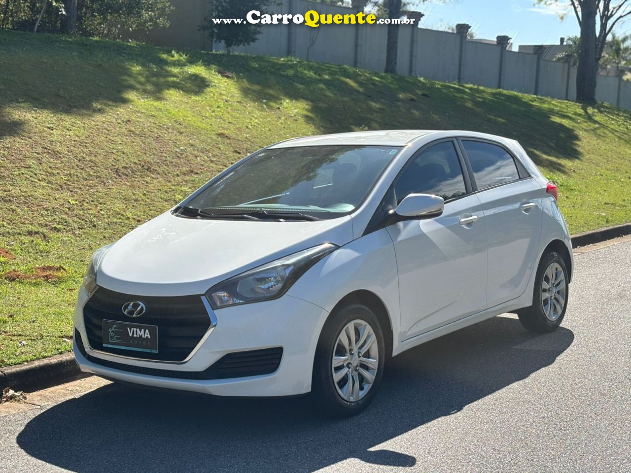 HYUNDAI   HB20 C.C.PLUSC.STYLE 1.6 FLEX 16V MEC.   BRANCO 2017 1.6 FLEX - Loja