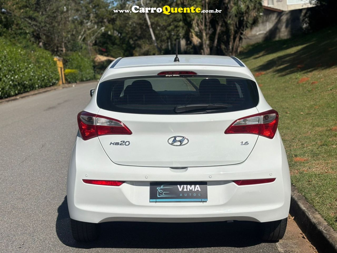 HYUNDAI   HB20 C.C.PLUSC.STYLE 1.6 FLEX 16V MEC.   BRANCO 2017 1.6 FLEX - Loja