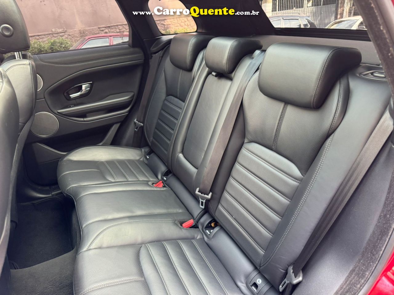 LAND ROVER   RANGE R.EVOQUE SI4 HSE DYN. 2.0FLEX AUT   VERMELHO 2018 2.0 GASOLINA - Loja