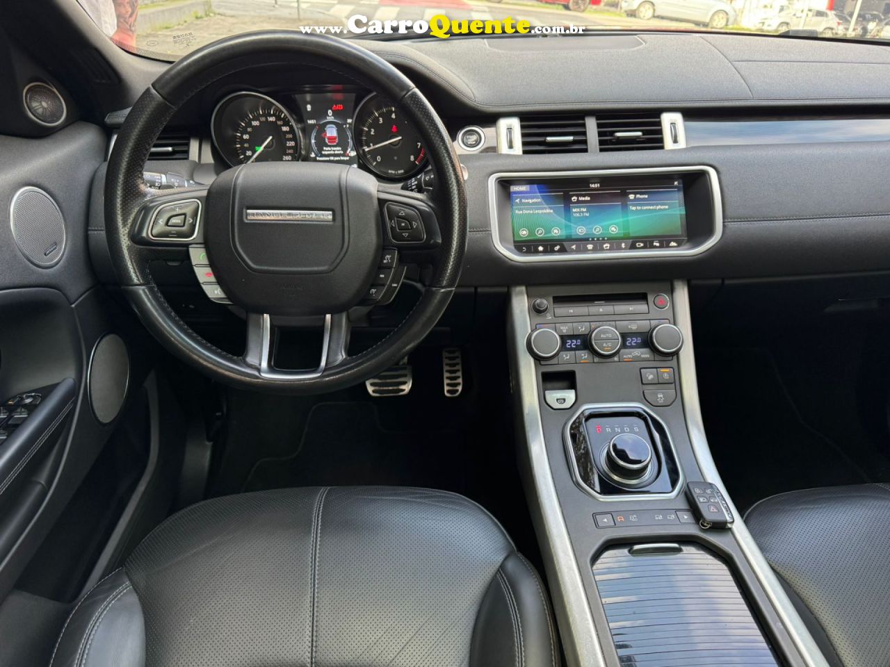 LAND ROVER   RANGE R.EVOQUE SI4 HSE DYN. 2.0FLEX AUT   VERMELHO 2018 2.0 GASOLINA - Loja