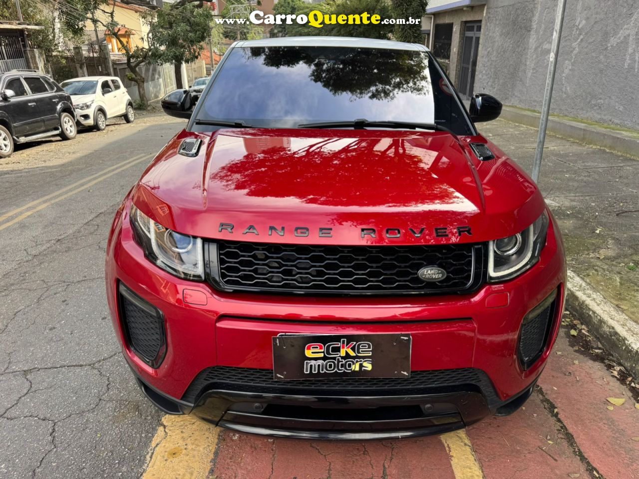 LAND ROVER   RANGE R.EVOQUE SI4 HSE DYN. 2.0FLEX AUT   VERMELHO 2018 2.0 GASOLINA - Loja