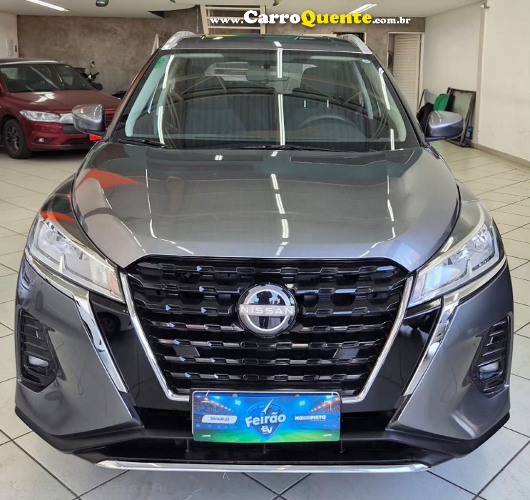 NISSAN   KICKS SENSE CVT   CINZA 2024 1.5 FLEX - Loja