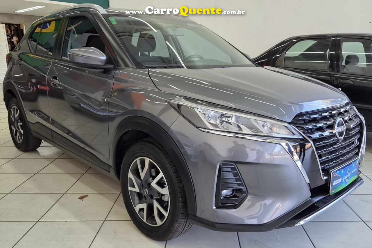 NISSAN   KICKS SENSE CVT   CINZA 2024 1.5 FLEX - Loja