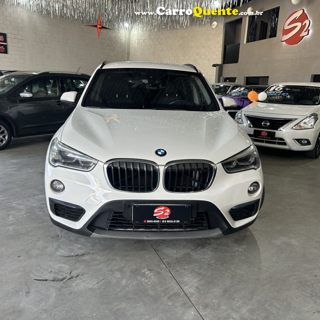 BMW   X1 SDRIVE 20I 2.02.0 TB ACTI.FLEX AUT.   BRANCO 2018 2.0 GASOLINA - Loja