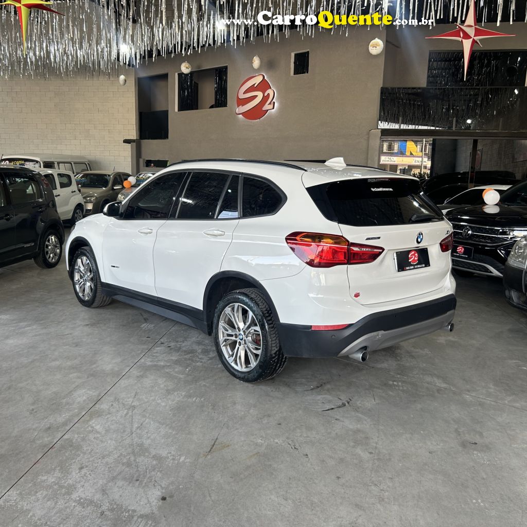 BMW   X1 SDRIVE 20I 2.02.0 TB ACTI.FLEX AUT.   BRANCO 2018 2.0 GASOLINA - Loja