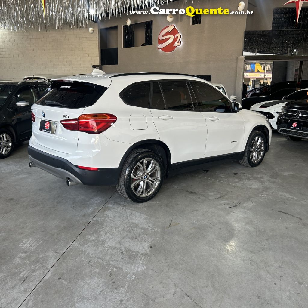 BMW   X1 SDRIVE 20I 2.02.0 TB ACTI.FLEX AUT.   BRANCO 2018 2.0 GASOLINA - Loja