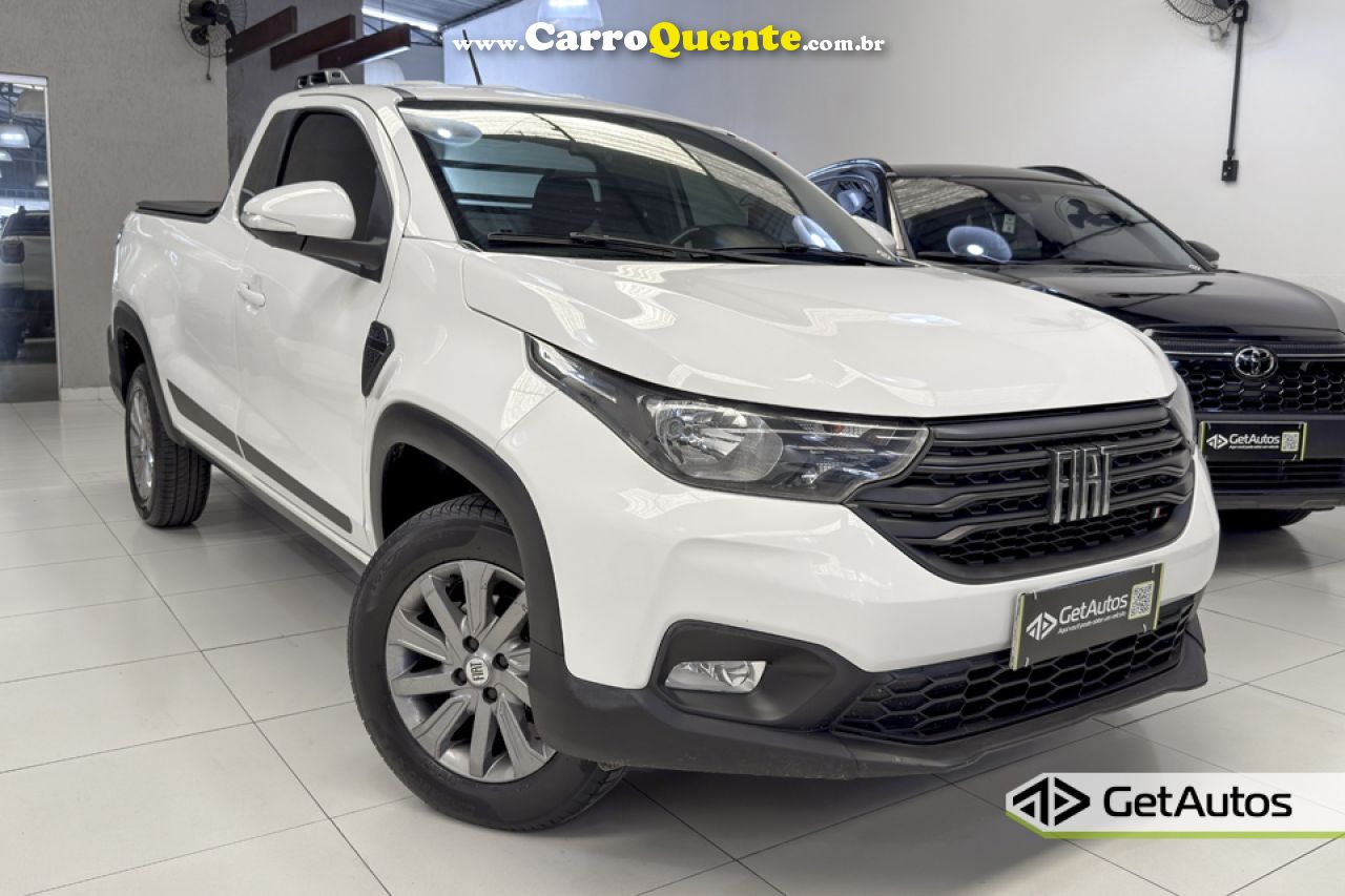 FIAT   STRADA FREEDOM 1.3 FLEX 8V  CS PLUS   BRANCO 2022 1.3 FLEX - Loja