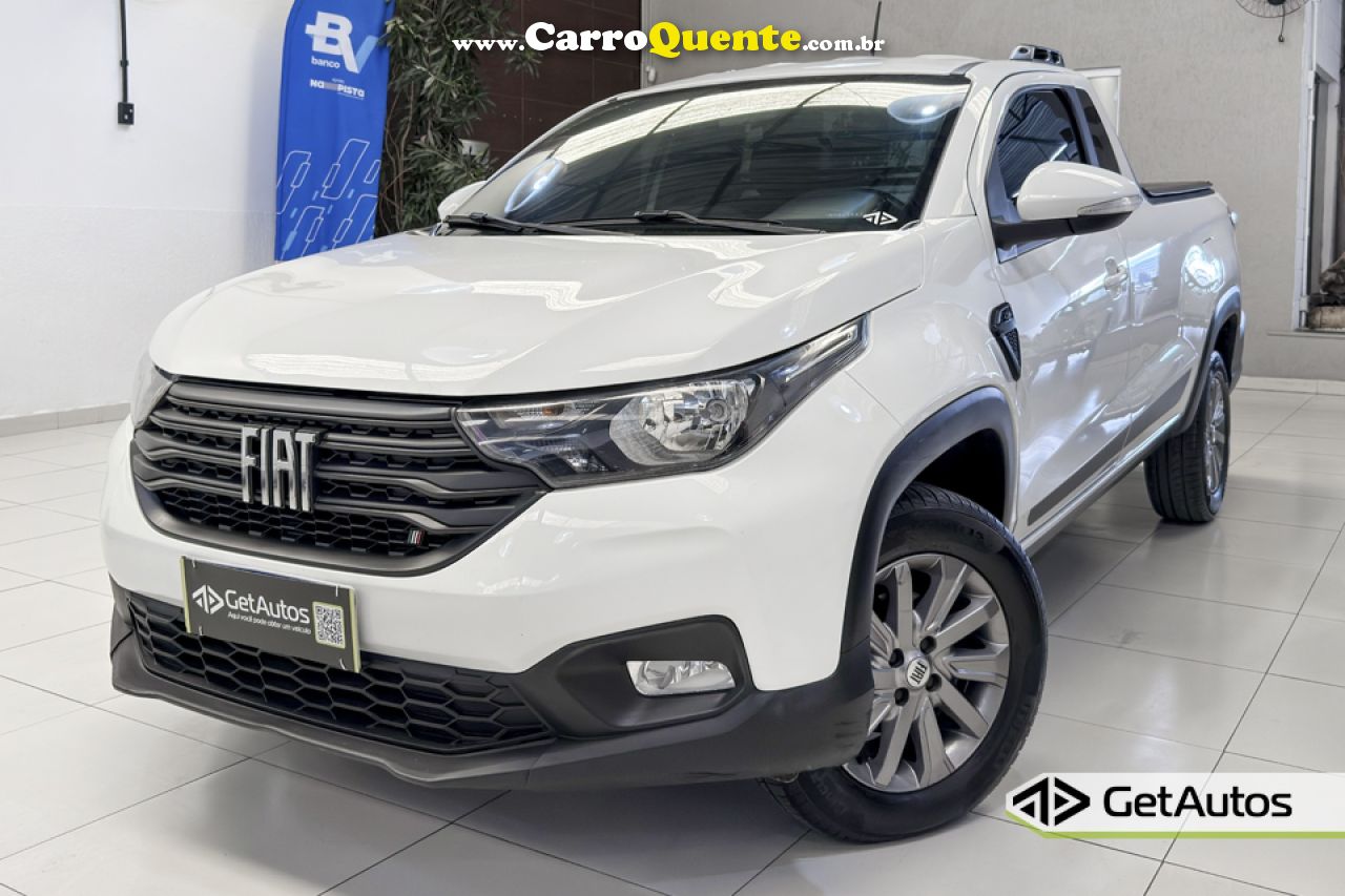 FIAT   STRADA FREEDOM 1.3 FLEX 8V  CS PLUS   BRANCO 2022 1.3 FLEX - Loja