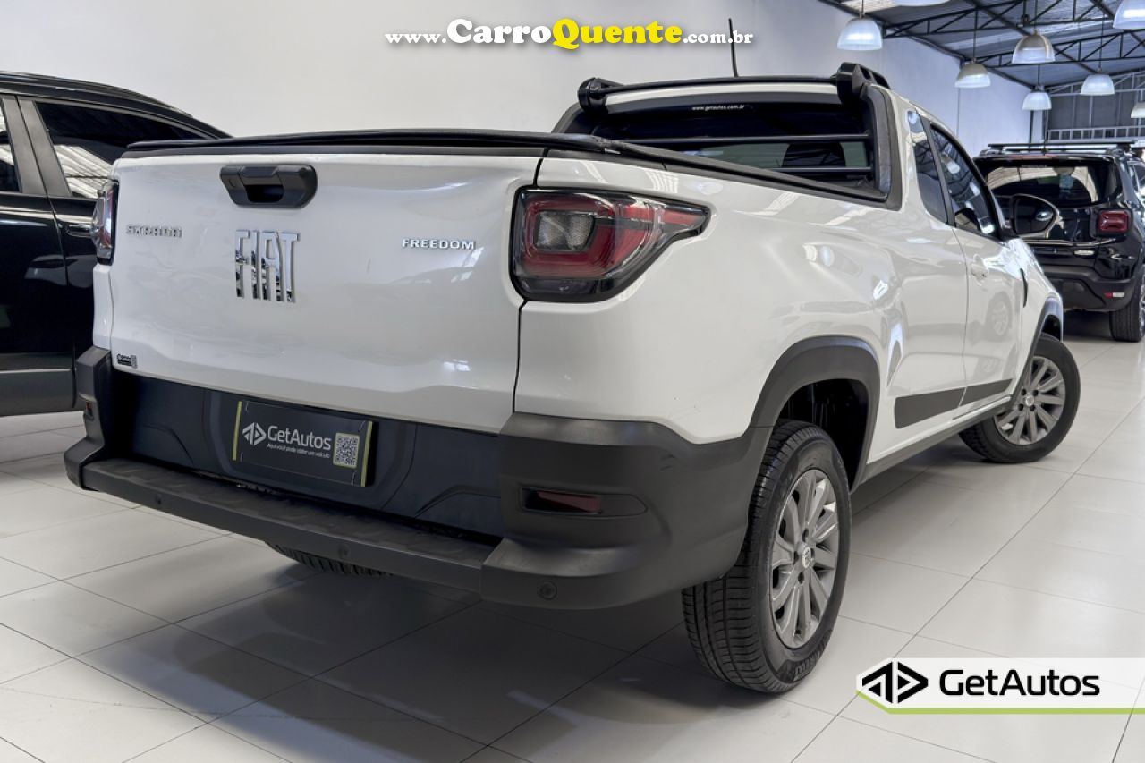 FIAT   STRADA FREEDOM 1.3 FLEX 8V  CS PLUS   BRANCO 2022 1.3 FLEX - Loja