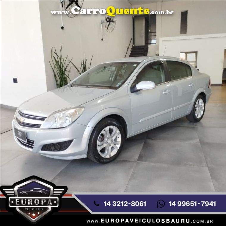 Chevrolet VECTRA 2.0 MPFI ELEGANCE 8V 140CV FLEX 4P MANUAL - Loja